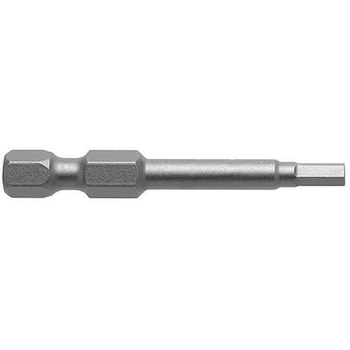 4mm 1/4" Drive Tool Steel Hex Nutsetter Power Bit