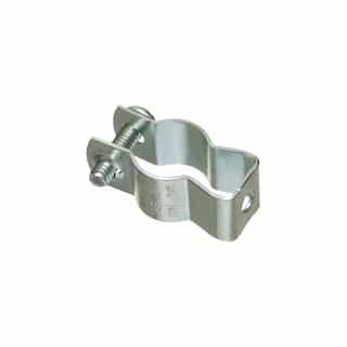 #2-1/2 Pipe Hanger w/ Formed Thread, Plated Steel