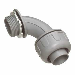 1-1/4-in Push-On Connector, Non-Metallic, 90 Degree