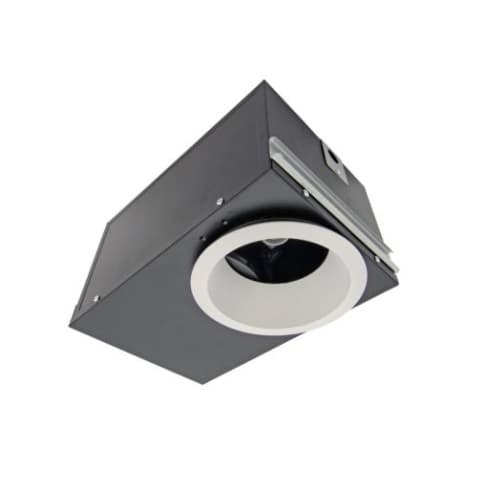 Aero Pure 22W Quiet Bathroom Fan w/ Recessed LED Light, 100 CFM, White