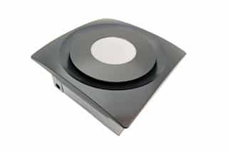 Aero Pure 120 CFM Slim Fit Bathroom Fan w/ LED Light & Humidity Sensor, Oil Rubbed Bronze