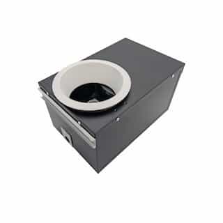 Aero Pure 20W Recessed Bathroom Fan w/ Light & Humidity Sensor, Round, 80 CFM