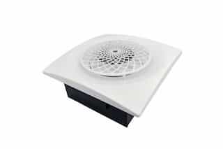 White Bathroom Extractor Fan with Cyclonic Technology