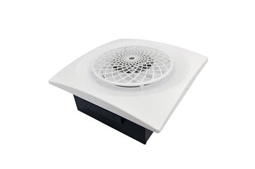 Aero Pure White Bathroom Extractor Fan with Cyclonic Technology