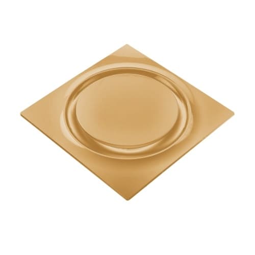 Replacement Grill For ABF Series Bath Fan, Round, Satin Gold