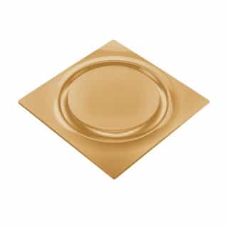 Aero Pure Replacement Grill For ABF Series Bath Fan, Round, Satin Gold