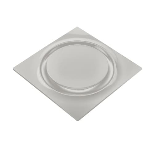 Aero Pure Replacement Grill For ABF Series Bath Fan, Round, Satin Nickel