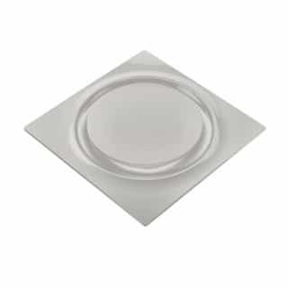 Replacement Grill For ABF Series Bath Fan, Round, Satin Nickel