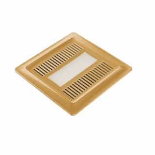 Replacement Grill For ABF Series Bath Fan w/ Light, Satin Gold