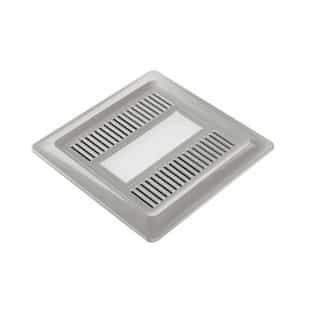 Replacement Grill For ABF Series Bath Fan w/ Light, Satin Nickel