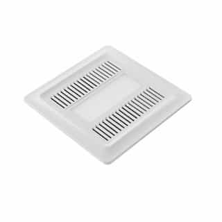 Replacement Grill For ABF Series Bath Fan w/ Light, White