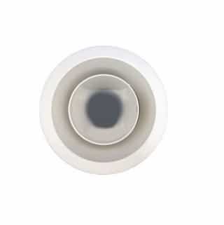 Aero Pure Round Grille Accessory For AP80-RVL w/ Lens Cover, White