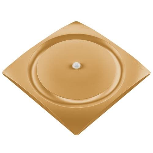 Aero Pure 11W Bathroom Fan w/ Humidity & Motion, 80-140 CFM, 120V, Satin Gold