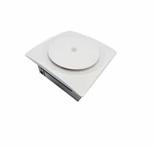 11W White Slim Fit Bathroom Fan with Sensor