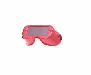 Red Deep Frame V100 WR Series IRUV Cutting Goggles