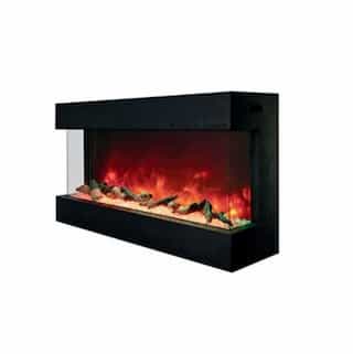 40-in Tru View Deep Electric Fireplace w/ 3-Sides