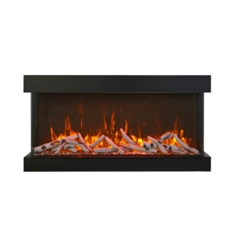 Amantii 60-in Tru View Extra Tall Electric Fireplace w/ 3-Sides