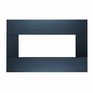 Sierra Flame 31.5 4-Sided Surround for Abbot Fireplace, Black