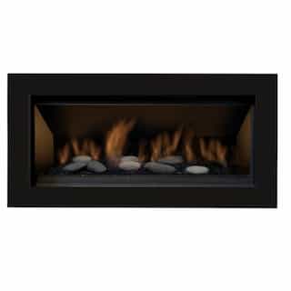 Sierra Flame 45-in Bennett Series Direct Vent Liner Gas Fireplace, Liquid Propane