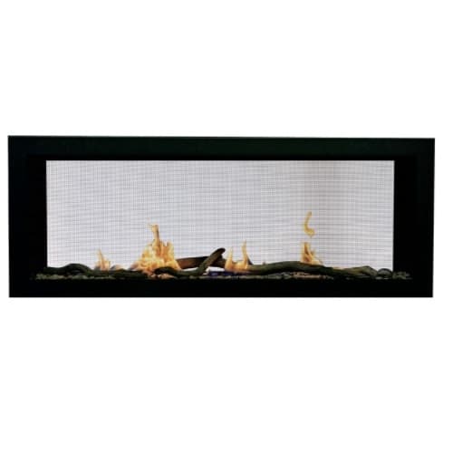 Sierra Flame 48-in Emerson See-Thru Linear Fireplace, Natural Gas