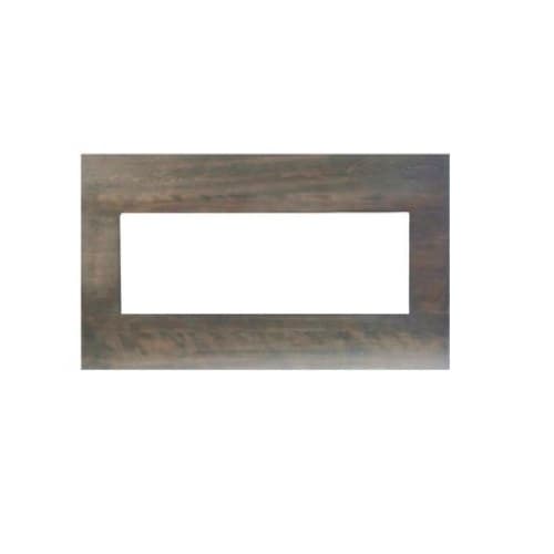 Amantii 40-in Mantle Surround for Panorama Xtraslim Fireplace, Gray Bark