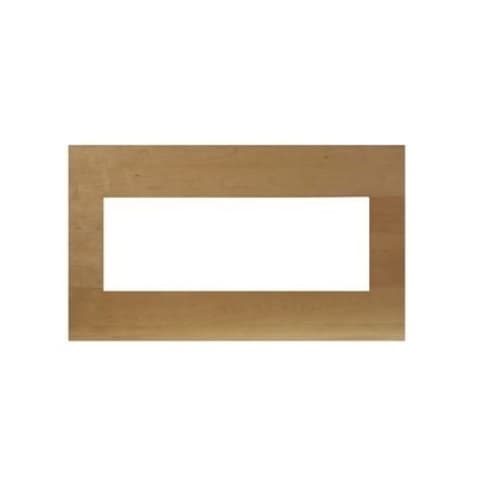 40-in Mantle Surround for Panorama Xtraslim Fireplace, Natural Birch