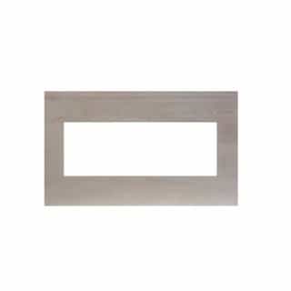 40-in Mantle Surround for Panorama Xtraslim Fireplace, White Birch
