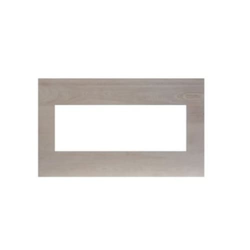 40-in Mantle Surround for Panorama Xtraslim Fireplace, White Birch