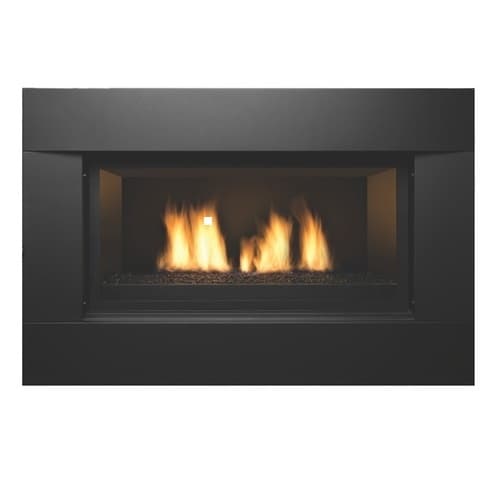 36-in Newcomb Deluxe Direct Vent Liner Fireplace, Liquid Propane