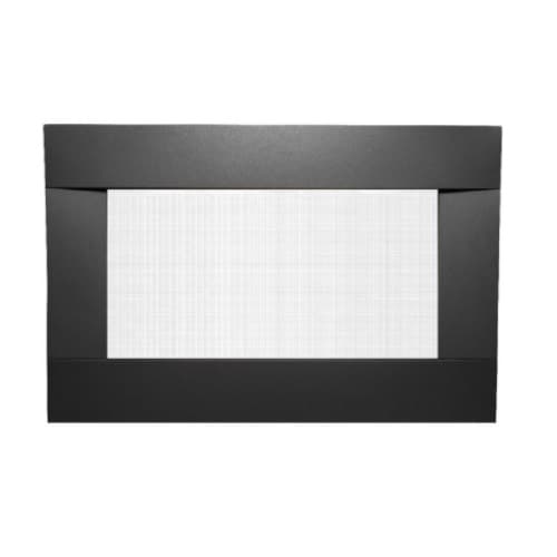Basic Surround w/ Safety Barrier for Newcomb Fireplace, Black