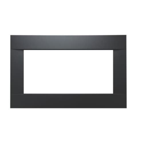 Sierra Flame Surround w/o Access Panel for Palisade Series Fireplace, Black