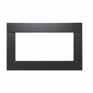 Sierra Flame Surround w/ Access Panel for Palisade Series Fireplace, Black