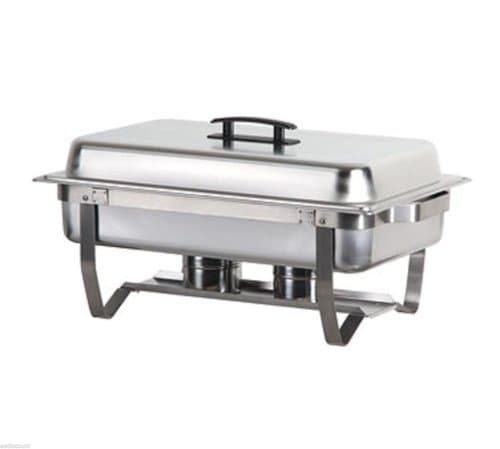 Atosa Full Size Chafing Dish with Stainless steel pan and Lift-up Lid