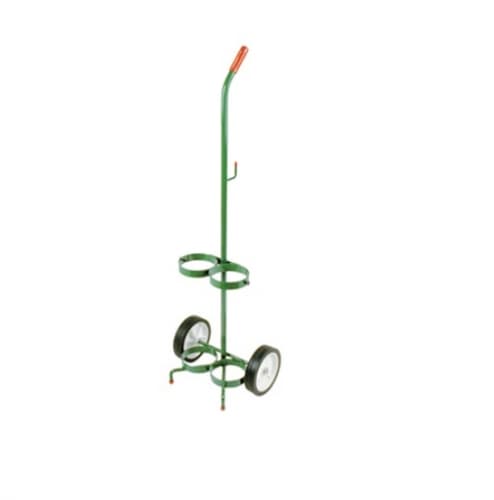 Anthony Welded Dual Cylinder Cart, 6-in Wheel