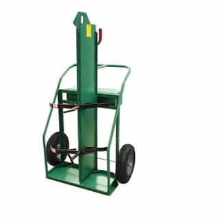 Firewall Hand Truck, Dual Cylinder, 900 lb Load Capacity, 16-in Wheel