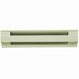 Cadet 1000W Electric Baseboard Heater, 4-Foot, 120V, Almond