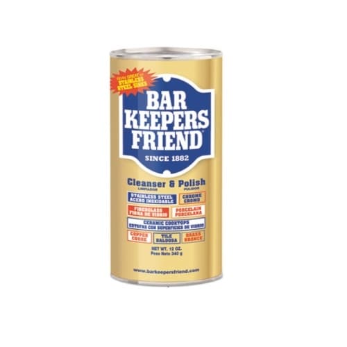 12 Oz Can Bar Keepers Friend Powdered Cleanser & Polish