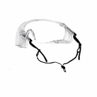 Override Series Safety Glasses, Clear Lens