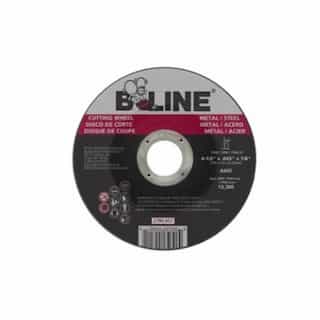 Bee Line Abrasives 4.5-in Depressed Center Cutting Wheel, 60 Grit, Aluminum Oxide, Resin Bond