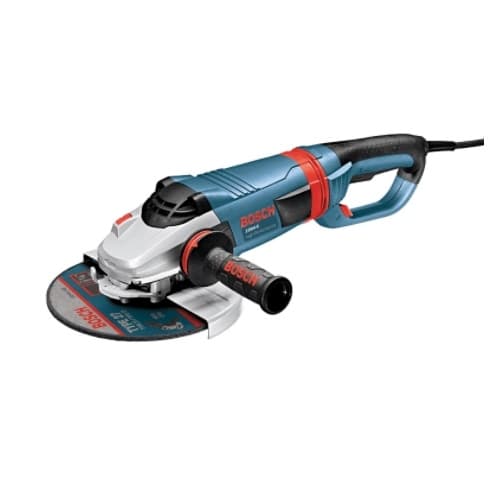9-in High Performance Angle Grinder w/ No Lock-On Trigger, 15A, 120V