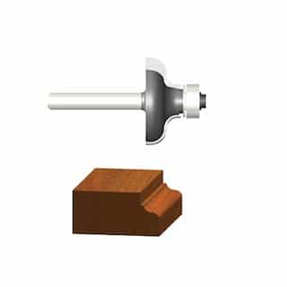 1-1/4-in x 1/2-in Ogee Router Bit, Carbide Tipped, 2-Flute