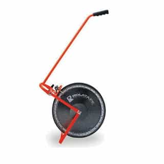 15-1/2-in Solid Measuring Wheel, Feet/Inches/10ths, Single
