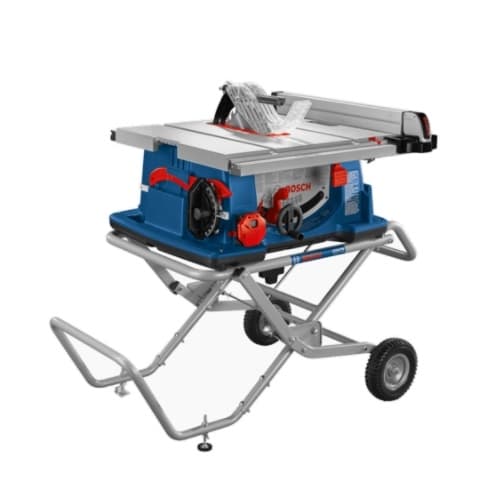 10-in Worksite Table Saw w/ Gravity-Rise Wheeled Stand