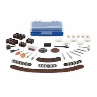 All-Purpose Rotary Tool Accessory Kit, 130 Pieces