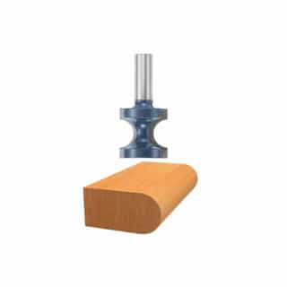 3/8-in x 1-5/16-in Bullnose Router Bit, Carbide Tipped