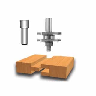 1-7/8-in x 1/4-in Tongue & Groove Router Bit, Carbide Tipped