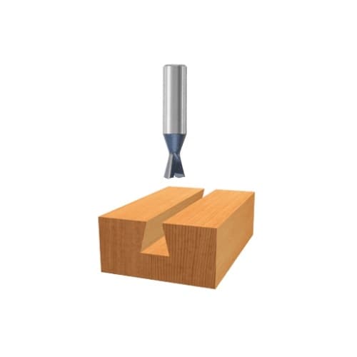 15 Degree x 17/32-in Dovetail Bit, Carbide Tipped
