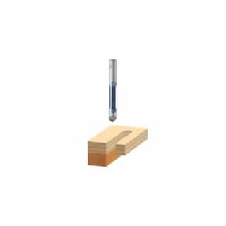 Bosch 1/2-in x 1-3/16-in Straight Bit, Carbide Tipped, 1-Flute, Pilot Panel