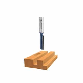 1/2-in x 2-in Straight Router Bit, Carbide Tipped, 1-Flute