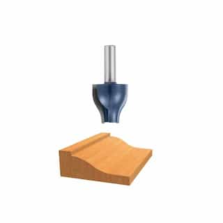 1-3/16-in x 1-5/8-in Ogee Vertical Raised Panel Bit, Carbide Tipped
